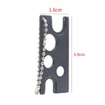 睫毛胶工具生产厂家-不锈钢开嘴器彩色瓶