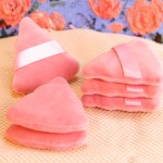 Powder Puff Manufacturer - Ultra Soft Triangle Velvet Loose