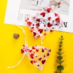 Gift Bags Factory - Christmas Red Fabric Custom Logo Printed