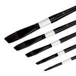 Oil Painting Brushes Factory - Wholesale 5pset Hog Bristle Canvas