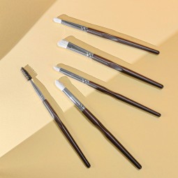 Makeup Brush Kit Manufacturer - Luxury Vegan Hair 5 Pcs Custom