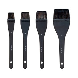 Oil Painting Brush Factory - Professional Hog Bristle Flat Studio