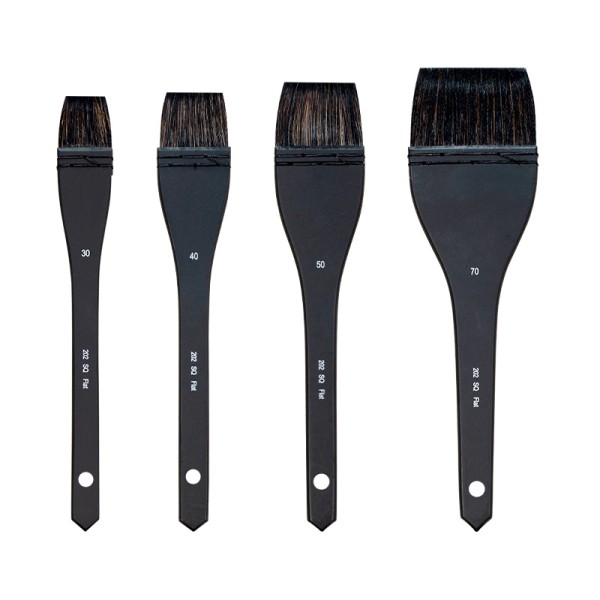 Oil Painting Brush Factory - Professional Hog Bristle Flat Studio
