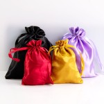 Silk Gift Bags Manufacturer - Customizable Reusable Wedding Travel