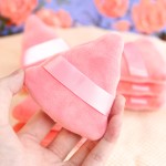 Powder Puff Manufacturer - Ultra Soft Triangle Velvet Loose