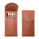 Makeup Brush Kit Manufacturer - Luxury Vegan Hair 5 Pcs Custom