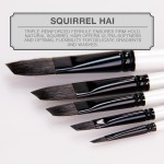 Oil Painting Brushes Factory - Wholesale 5pset Hog Bristle Canvas