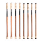 Painting Brushes Supplier - Professional 8pcs Hog Bristle Synthetic