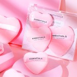 Cosmetic Puff Supplier - OEM Heart Shape Velvet Loose Powder
