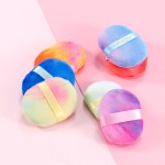 Makeup Sponge Manufacturer - Oval Velvet Gradient Color Mineral