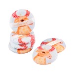 Loose Powder Puff Supplier - Ultra Soft Printed Velvet Round