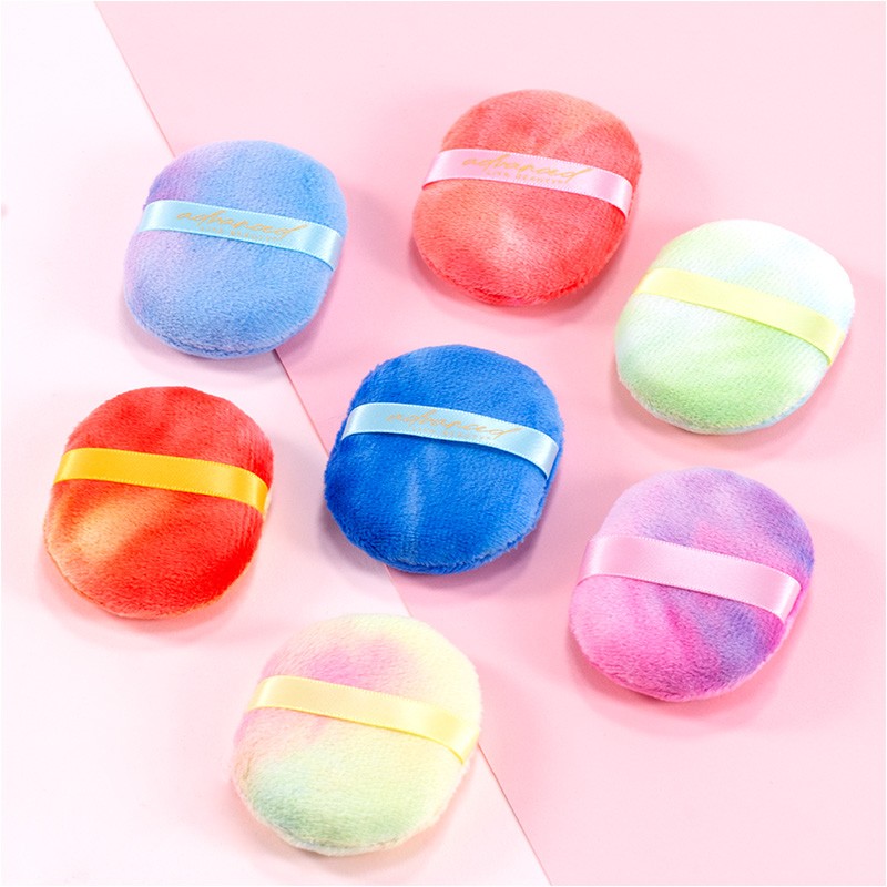 Makeup Sponge Manufacturer - Oval Velvet Gradient Color Mineral