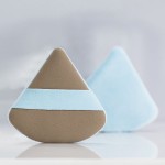 Powder Puff Kit Manufacturer - OEM Triangle Velour Wet Dry Set