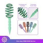Salon Brush Supplier - Professional Curved Boar Bristle Detangling