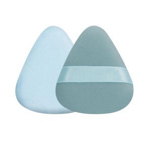Powder Puff Kit Manufacturer - OEM Triangle Velour Wet Dry Set