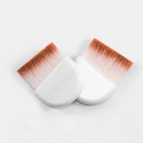 Mini Kabuki Brush Factory - Soft Synthetic Hair Compact Powder