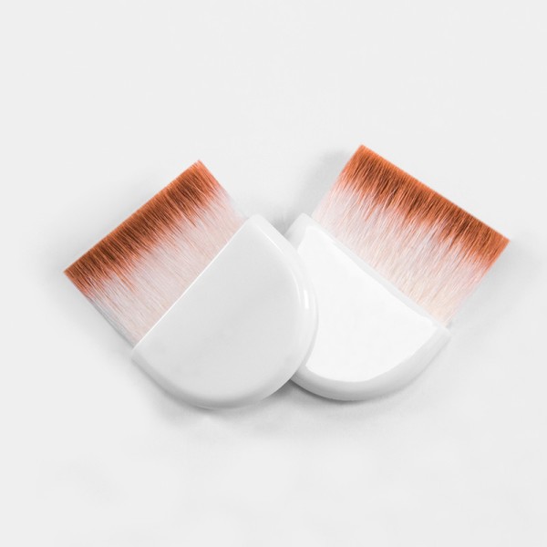 Mini Kabuki Brush Factory - Soft Synthetic Hair Compact Powder