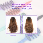 Vent Hair Brush Manufacturer - OEM Boar Bristle Eco-Friendly Wheat