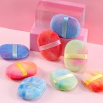 Makeup Sponge Manufacturer - Oval Velvet Gradient Color Mineral