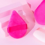 Powder Puff Factory - Custom Logo Velvet Triangle Loose Powder