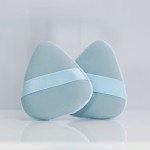 Powder Puff Kit Manufacturer - OEM Triangle Velour Wet Dry Set