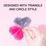 Powder Puff Supplier - Heart Shape Velvet Soft Foundation