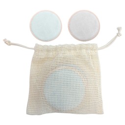 Bamboo Pads Manufacturer - Round Organic Microfiber Cotton Face