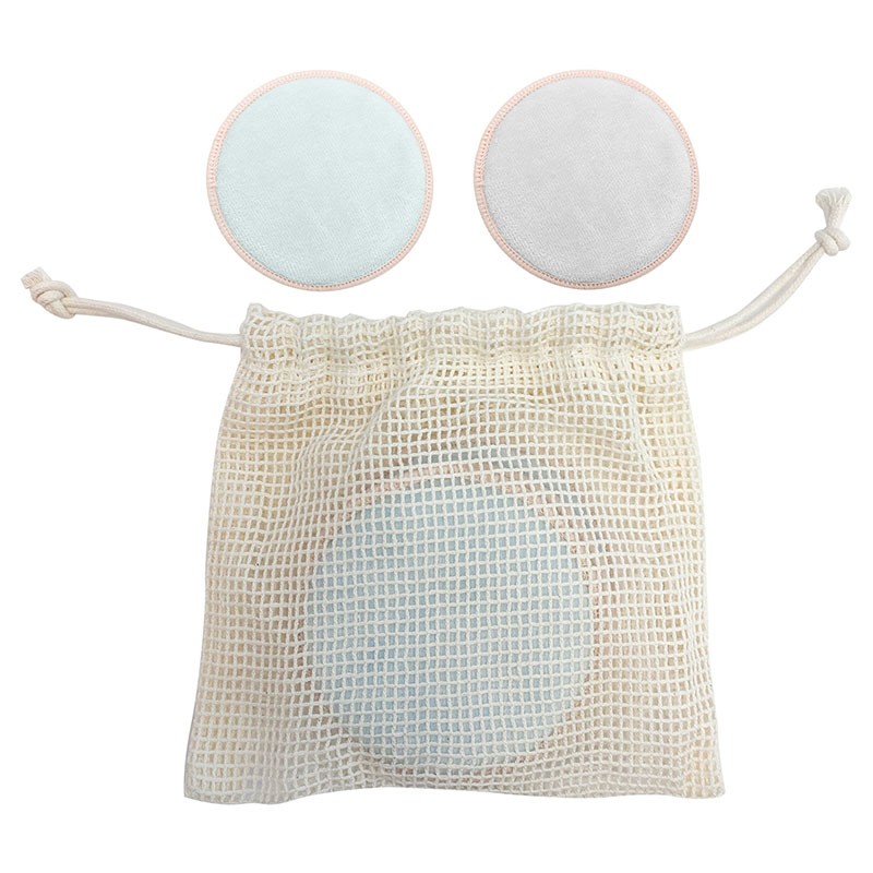 Bamboo Pads Manufacturer - Round Organic Microfiber Cotton Face