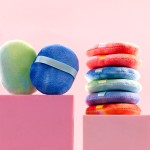 Makeup Sponge Manufacturer - Oval Velvet Gradient Color Mineral