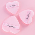 Cosmetic Puff Supplier - OEM Heart Shape Velvet Loose Powder