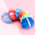 Makeup Sponge Manufacturer - Oval Velvet Gradient Color Mineral