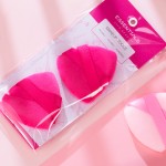 Cosmetic Puff Manufacturer - Luxury Velvet Triangle Cross Ribbons