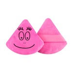 Powder Puff Manufacturer - Custom Logo Triangle Velvet Compact