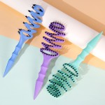 Massage Brush Supplier - High Top Fluffy Bristle Hair Styling