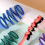 Massage Brush Supplier - High Top Fluffy Bristle Hair Styling