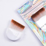 Mini Kabuki Brush Factory - Soft Synthetic Hair Compact Powder