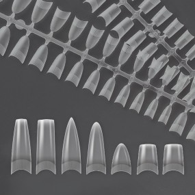 沙龙凝胶甲片生产厂家-热销7款半贴全哑