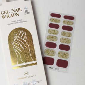 Semi-Cured Gel Wraps Factory - High Quality Non-Toxic Colorful Sticker Strips