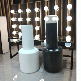 Glass Vial Supplier - Custom Tiny Nail Polish Fashion Rubber Stopper Cap