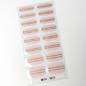 Semi-Cured Gel Strips Supplier - 16pcs Golden Line Environmental Waterproof