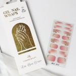 凝胶贴条生产厂家-情人节粉金线OEM ODM免费样
