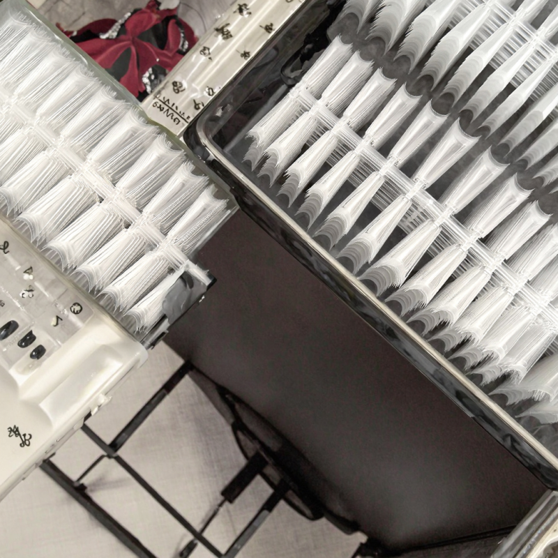 Nail Tips Wholesale - Transparent Coffin Gel Extension Easy Application Beauty