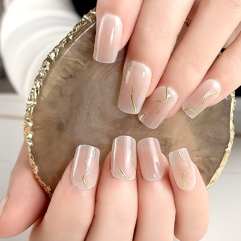 Gel Nail Stickers Supplier - UV Lamp Cured Beauty Sticker Decorations