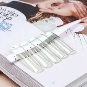 Acrylic Nail Tips Wholesale - High Back Full Matte Soft Gel Luxury 240/Box