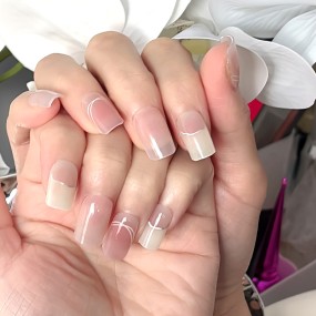 Nail Strips Factory - Full Cover Press-on Gel Fast Curing Quick Delivery