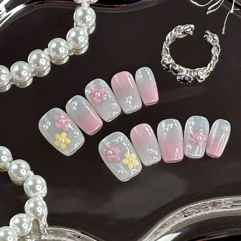 3D Nail Tips Wholesale - Hot Selling Durable 24Pabs ABS Coffin Press Popular