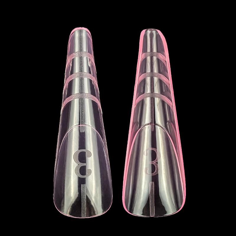 Nail Pad Mold Manufacturer - Custom Dual Forms French Style Silicone Material