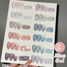 UV Gel Polish Factory - 2025 UV LED Curing Disco Glitter Private Label