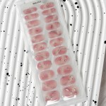 心形美甲贴供应商-环保持久2D珠饰设计