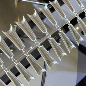 Gel Nail Tips Factory - Transparent Coffin Half Cover Salon Style Extension